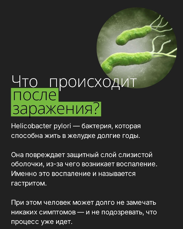 Что происходит после заражения